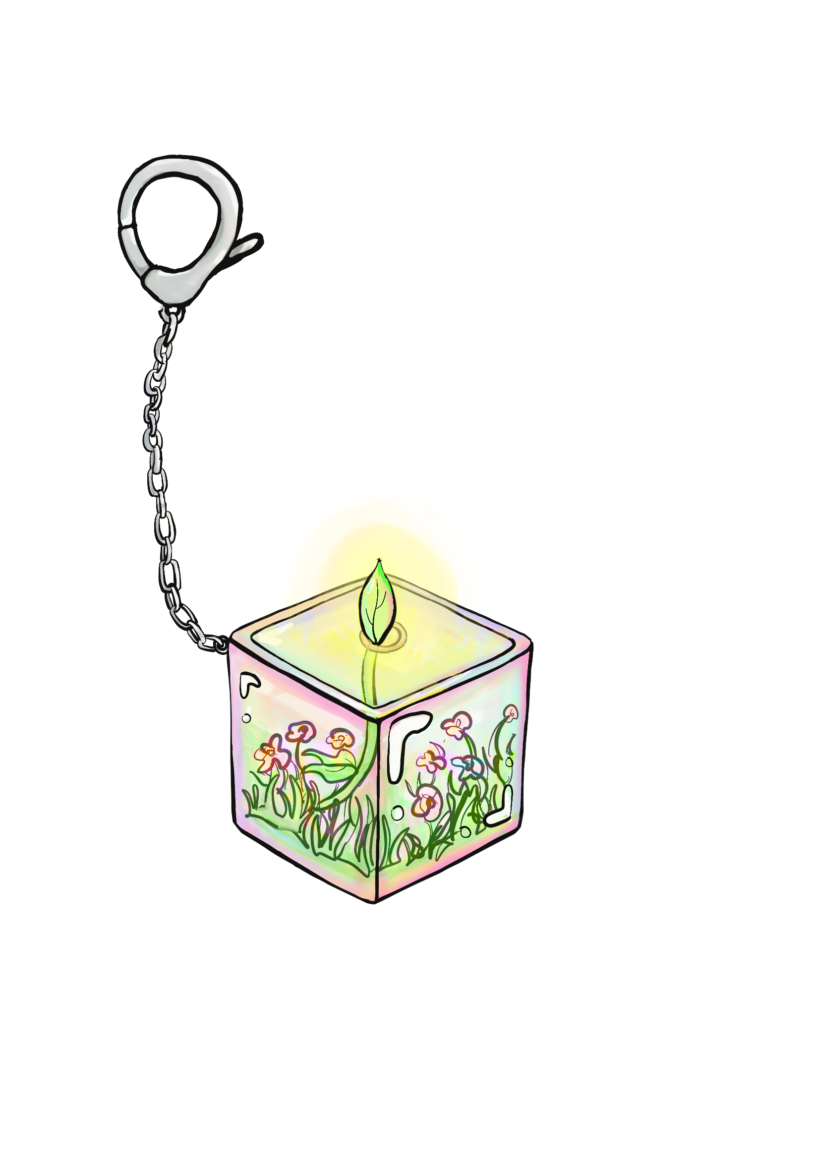 Vinetality concept sketch showing closed plant state